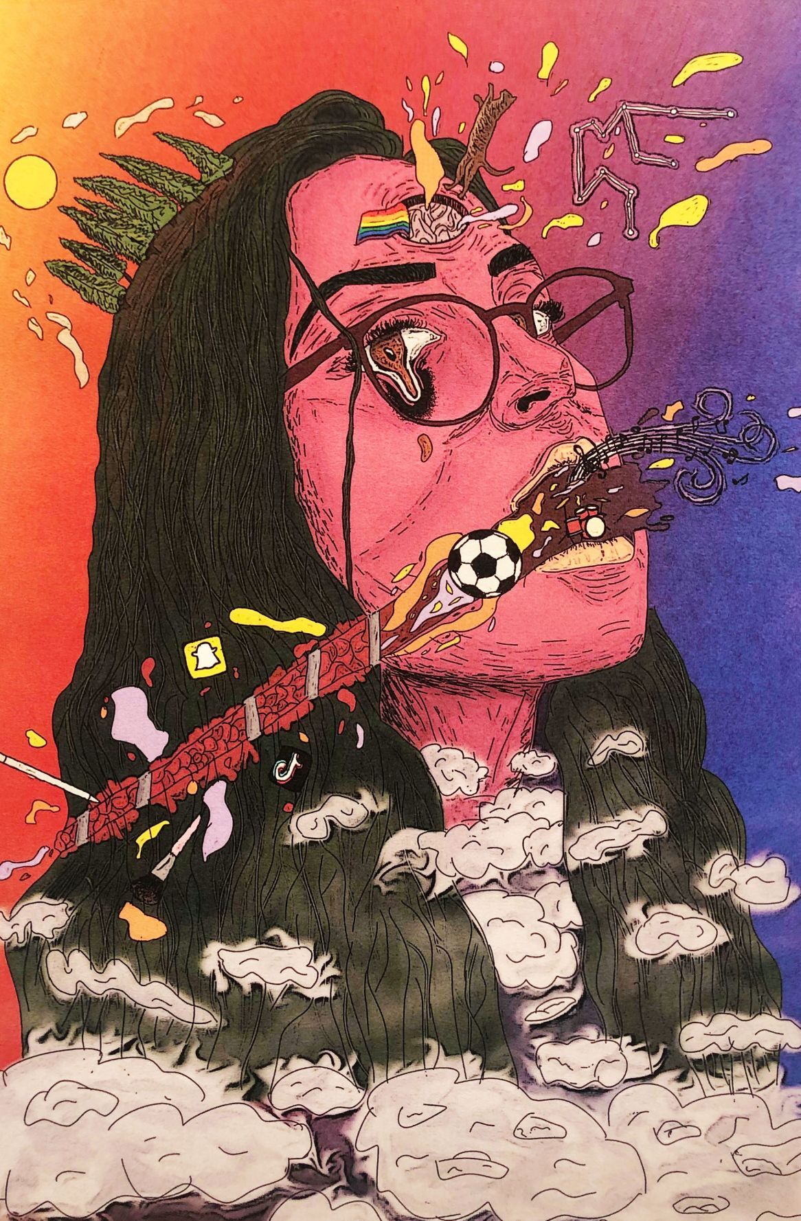 Head in the clouds